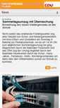 Mobile Screenshot of cdu-baiertal.de